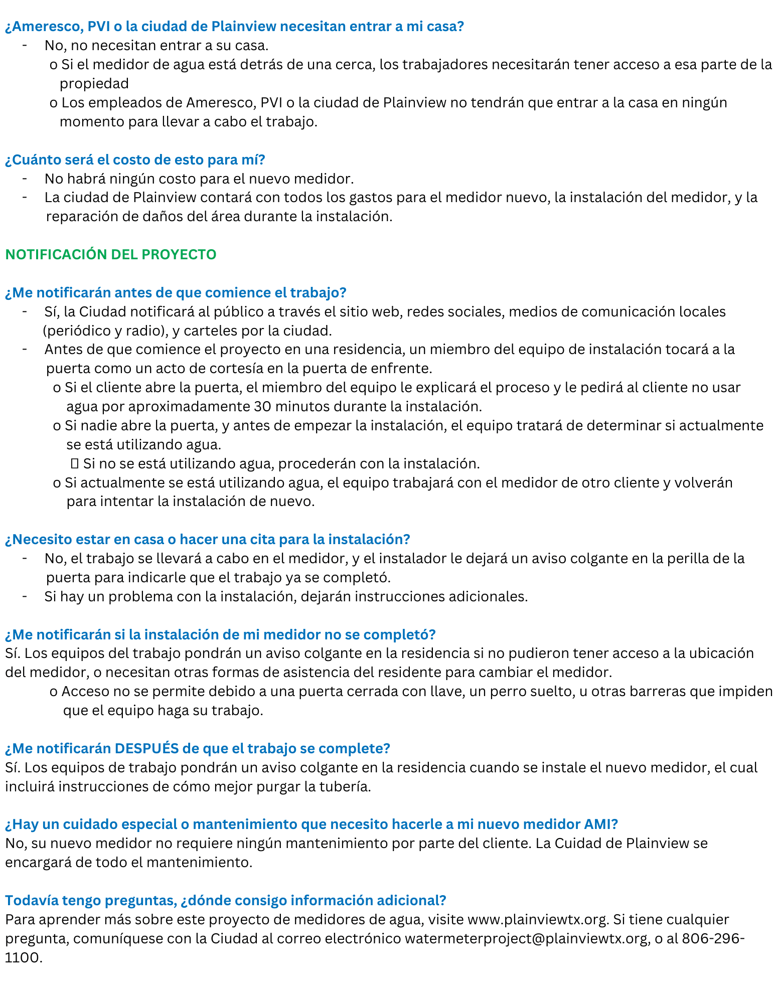 FAQ Spanish 2