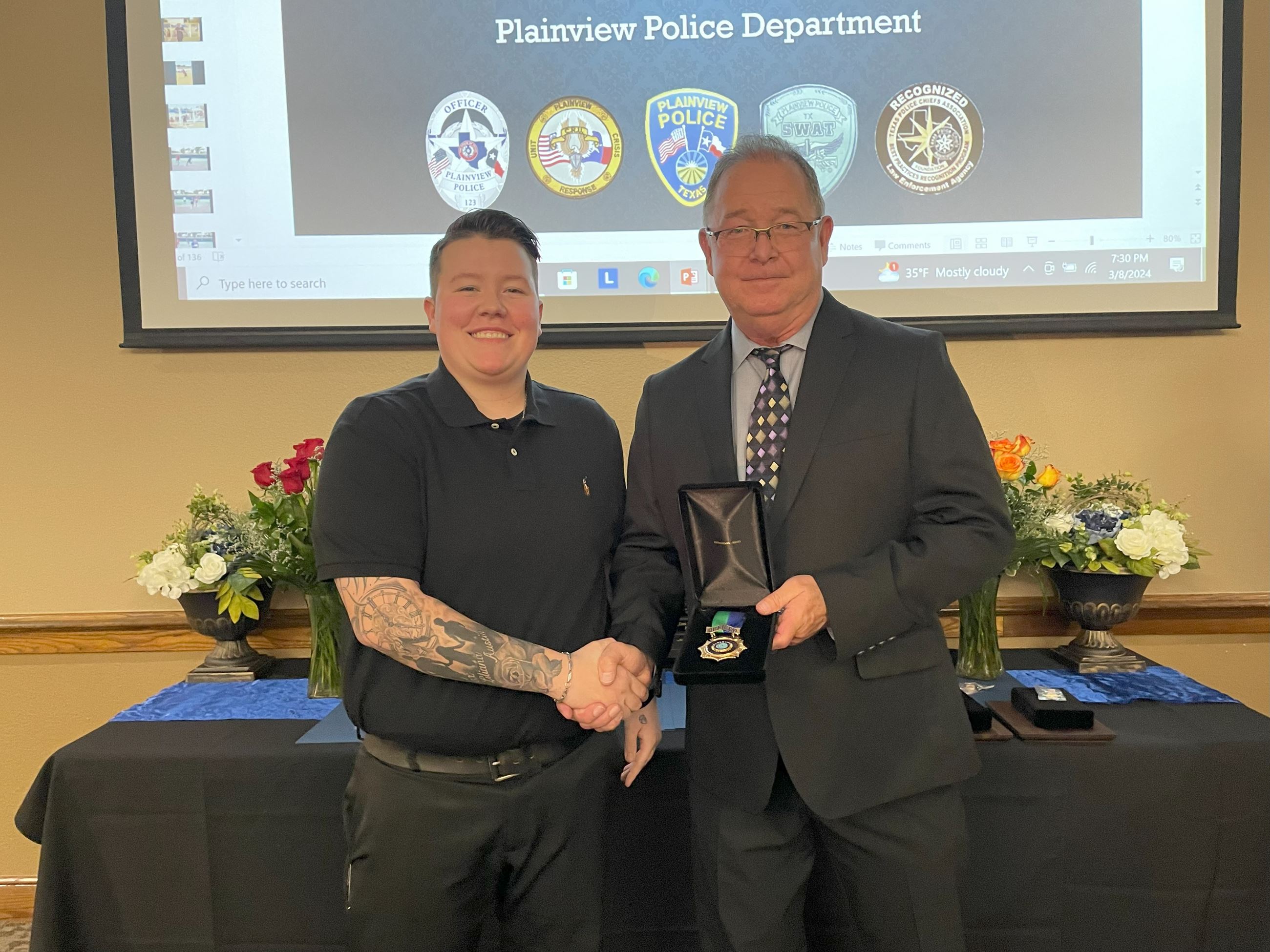 Jones Officer of Year 1