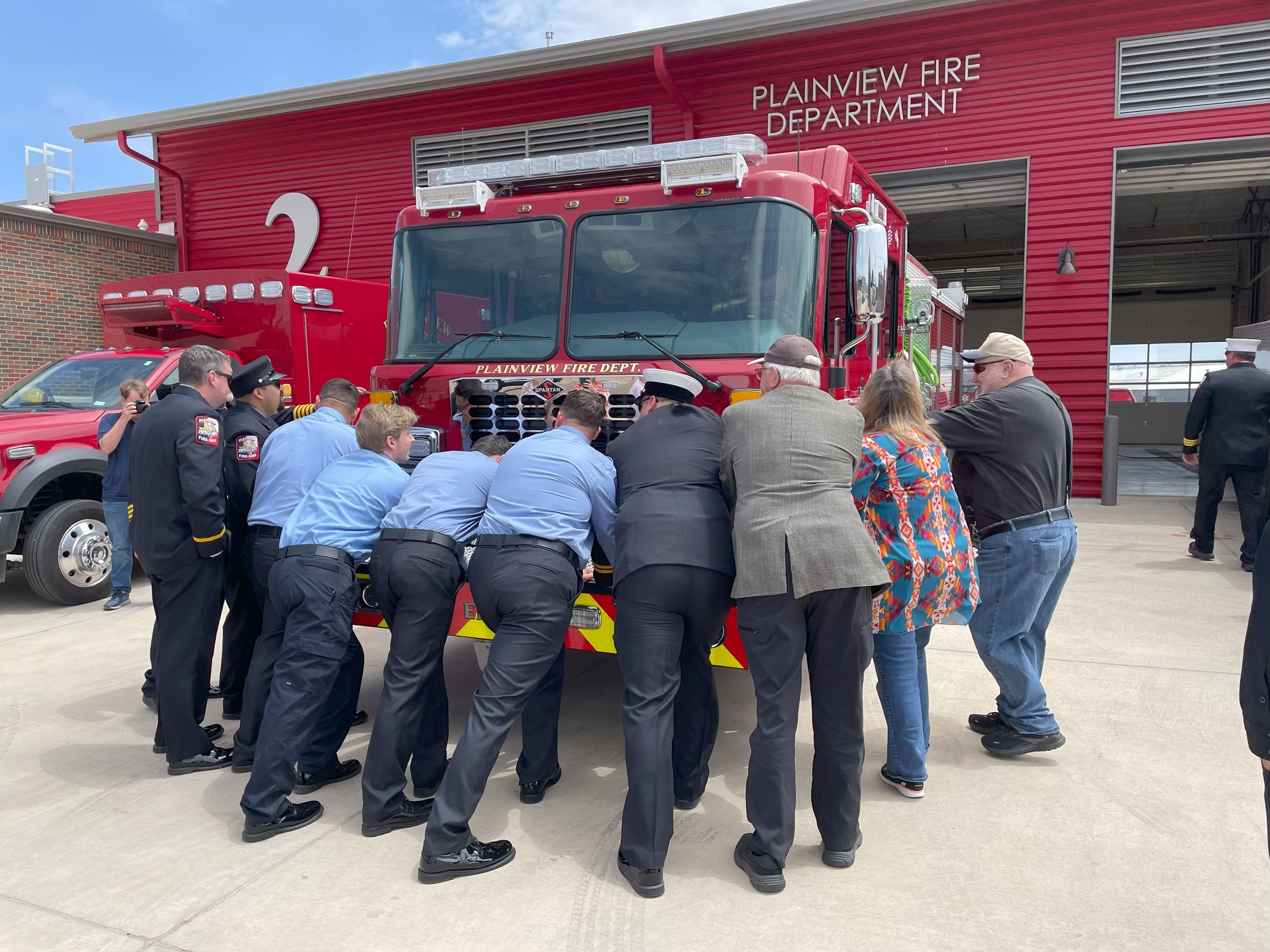 Fire Appartus Push In Ceremony May 2024 8