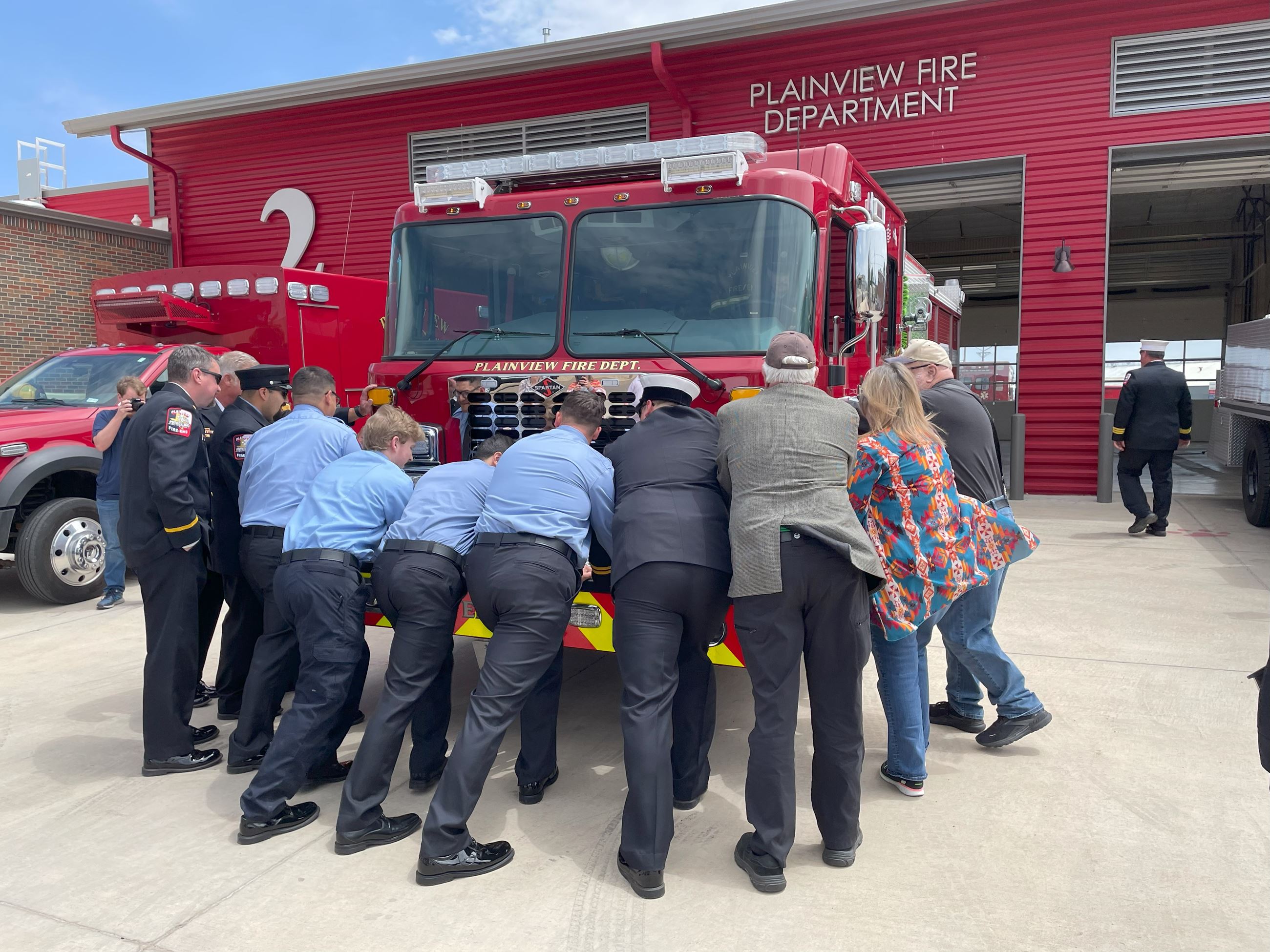 Fire Appartus Push In Ceremony May 2024 10