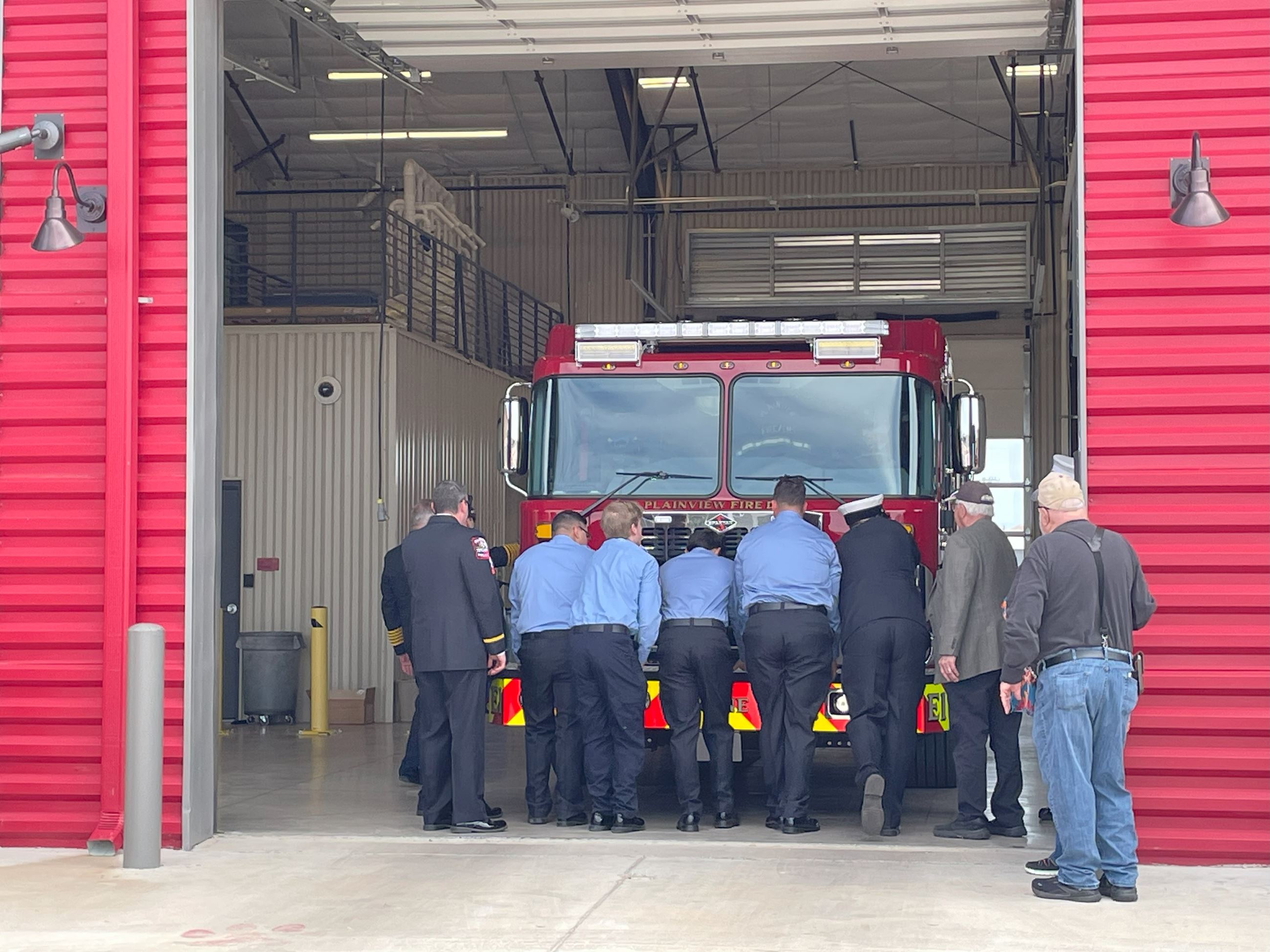 Fire Appartus Push In Ceremony May 2024 11