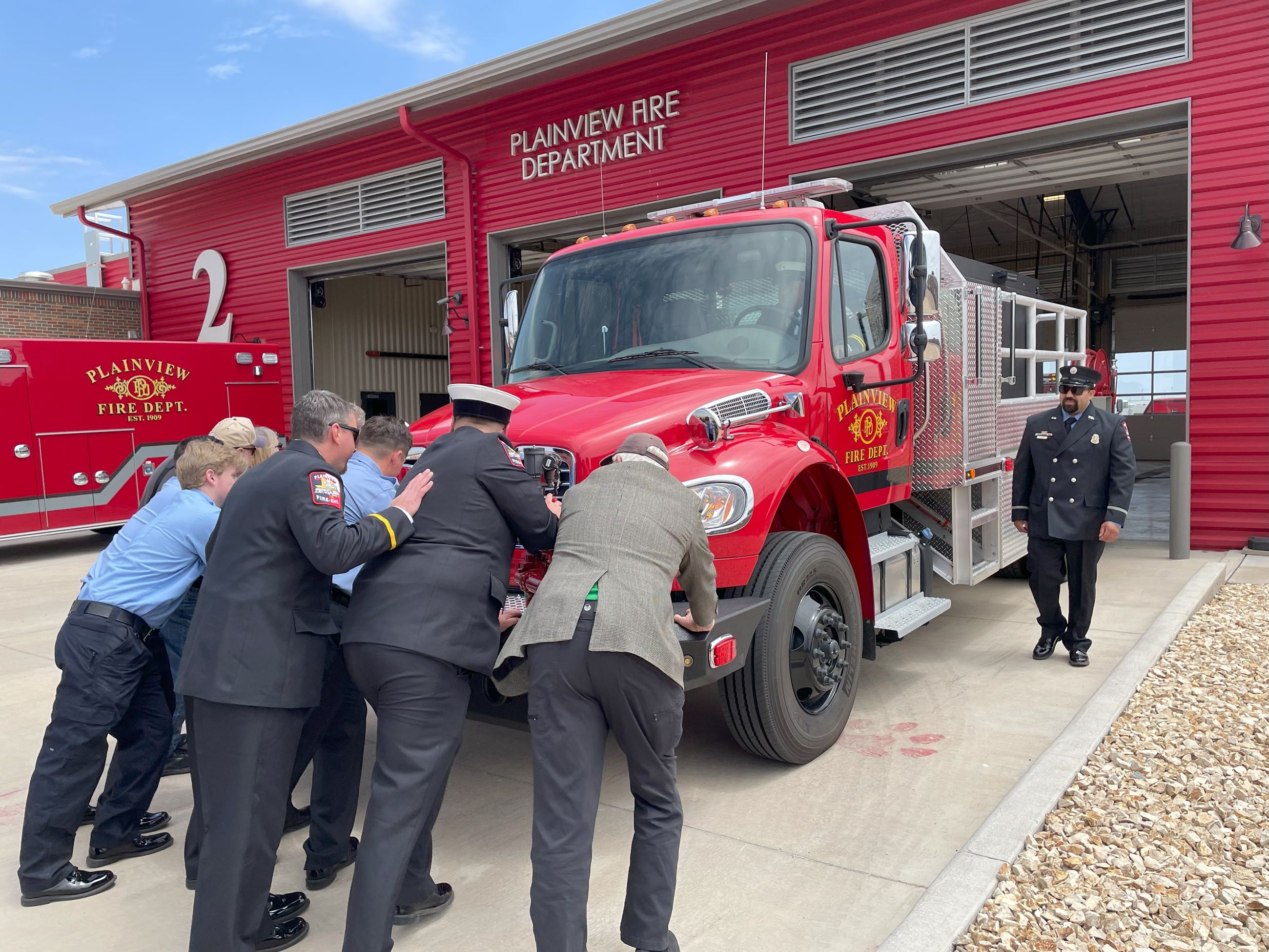 Fire Appartus Push In Ceremony May 2024 12