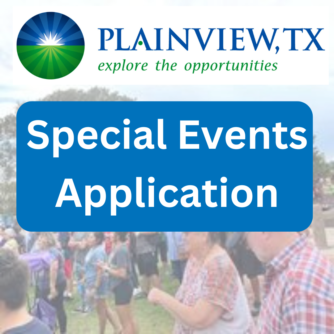 Special Events Application Graphic