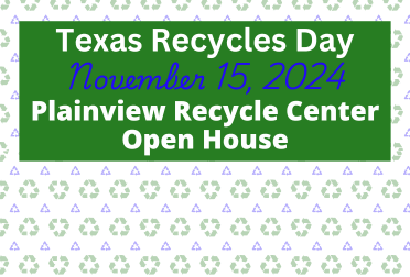 Texas Recycles Day Nov. 15th 