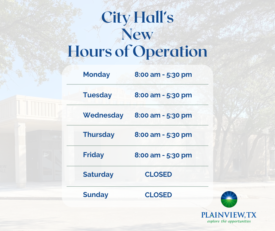 City Hall Hours