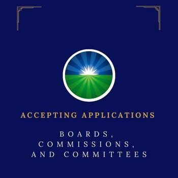 Application Open for Board, Committees, and Commissions (1)